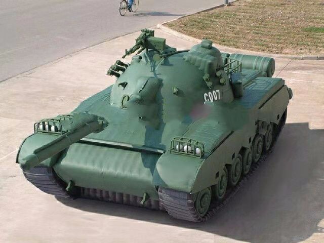 海淀军用充气坦克车